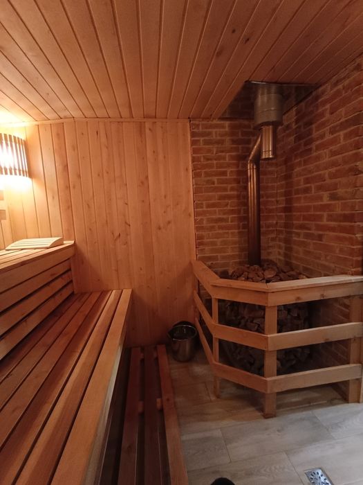 Баня на дровах, лазня, басейн