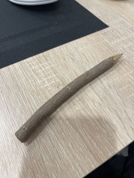 Олівець  зроблений з натуральної великої гілки