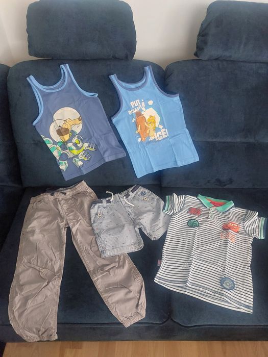 Paczka ubrań dla chłopca 110/116