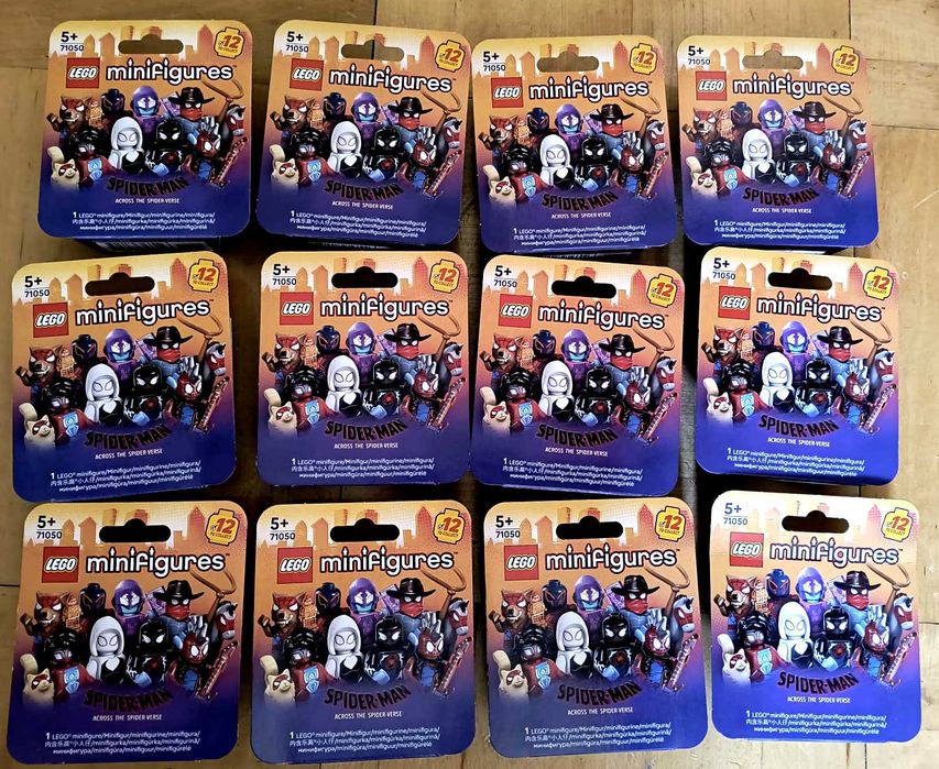 LEGO 71050 Marvel: Spider-Man  Pełna Seria 12 szt. NOWE & MINT