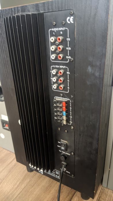 Домашній кінотеатр sven x5-20 колонки 5.1 сабвуфер активний