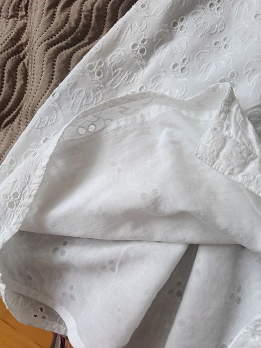 Sukienka biala bawełna Asos 40