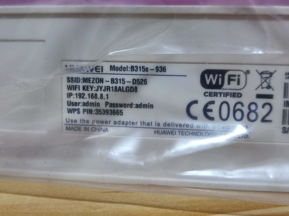 Huawei B315 - Router 4G SIM