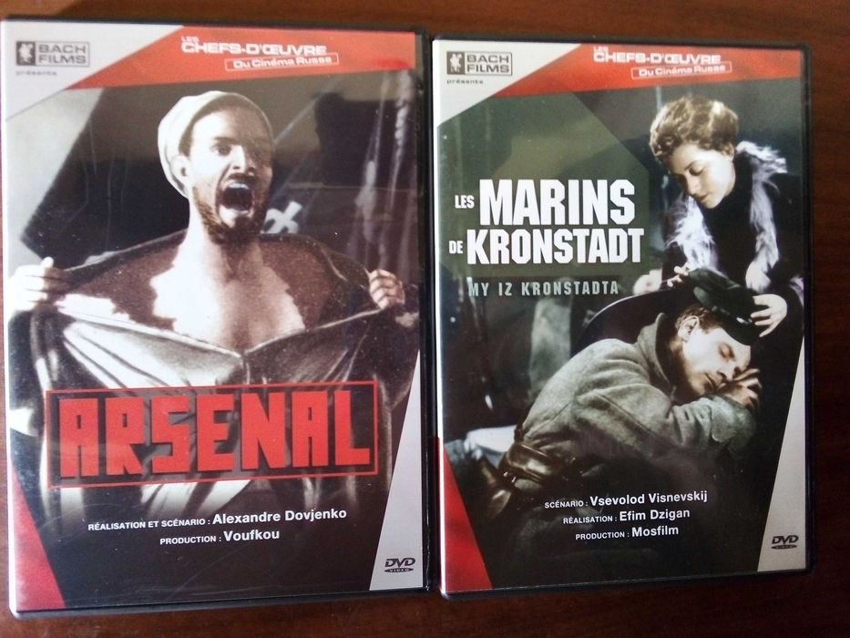 Les Chefs-D'Oeuvre Du Cinéma Russe Vol1 Obras Primas Cinema Russo 5DVD