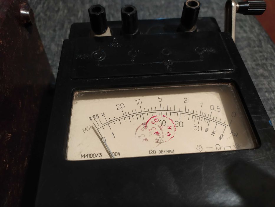 мегаомметр е6-16.  м4100/3.