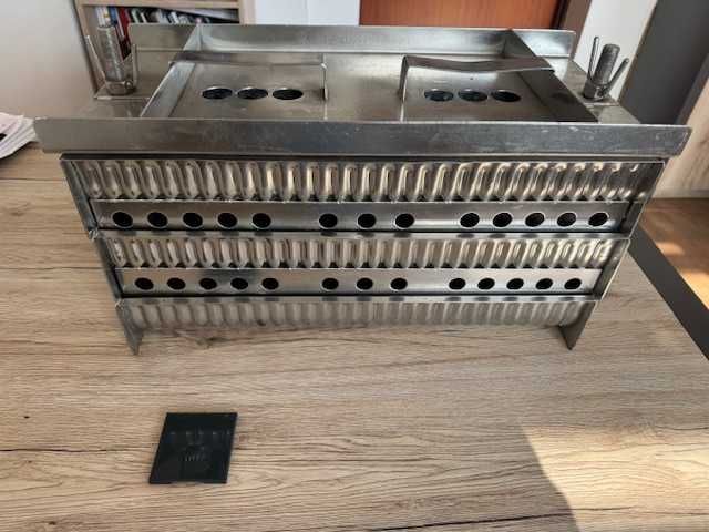 Wieża, kolumna parzelnicza - forma, prasa do mięsa karbowana