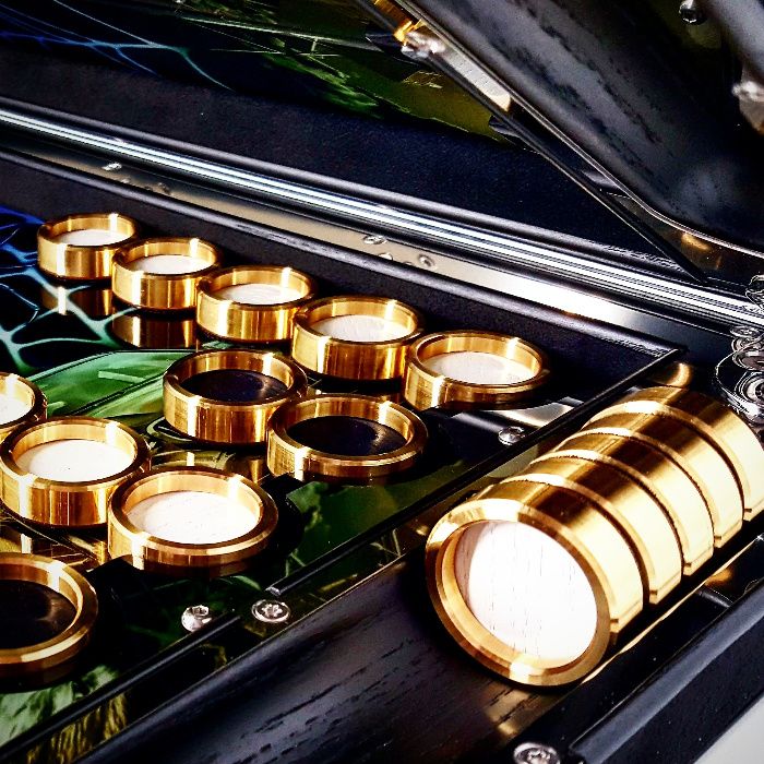 Нарды Хай-тек Стекло. Дизайн на заказ. Подарок мужу. Бренд Art-limit