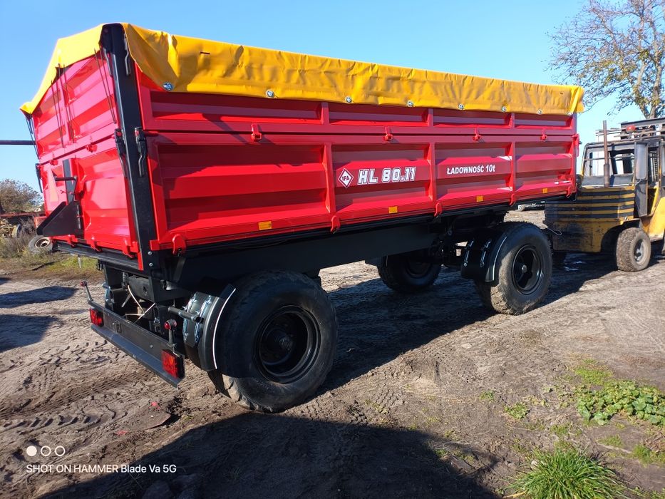 Przyczepa rolnicza hl 8011