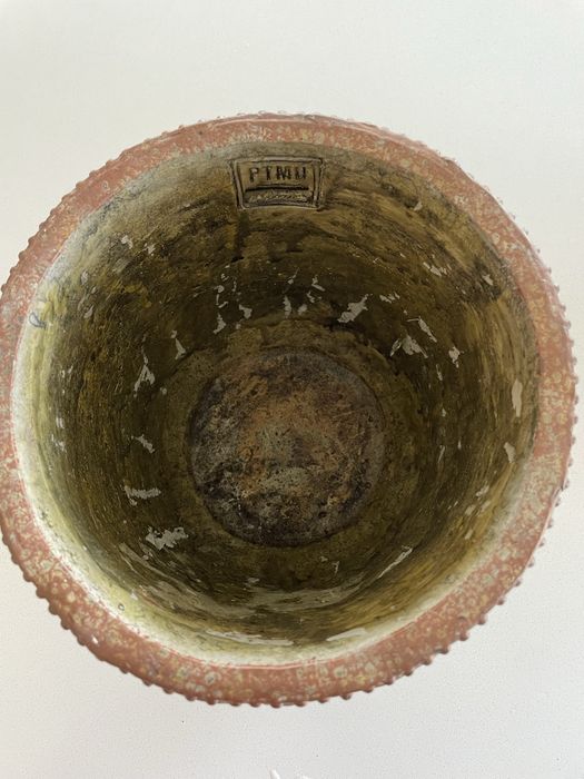 Vaso ceramica rústico