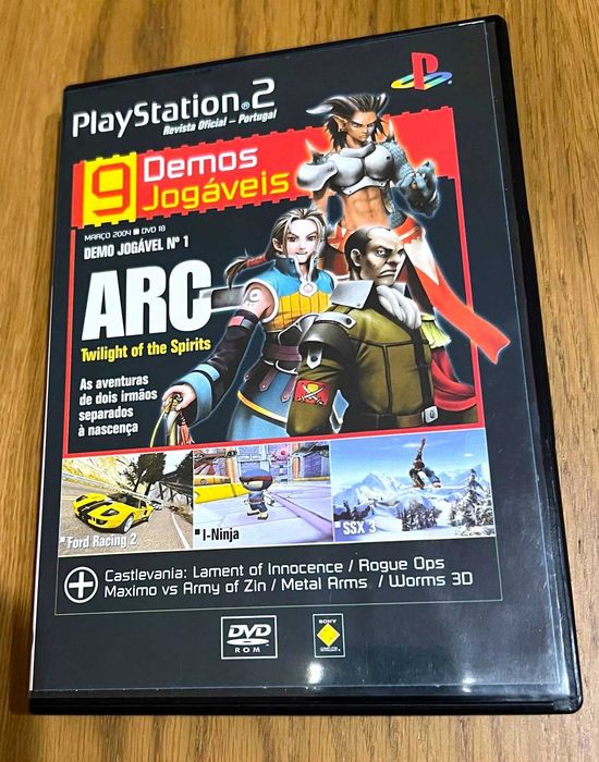 Demos Jogáveis para Playstation 2