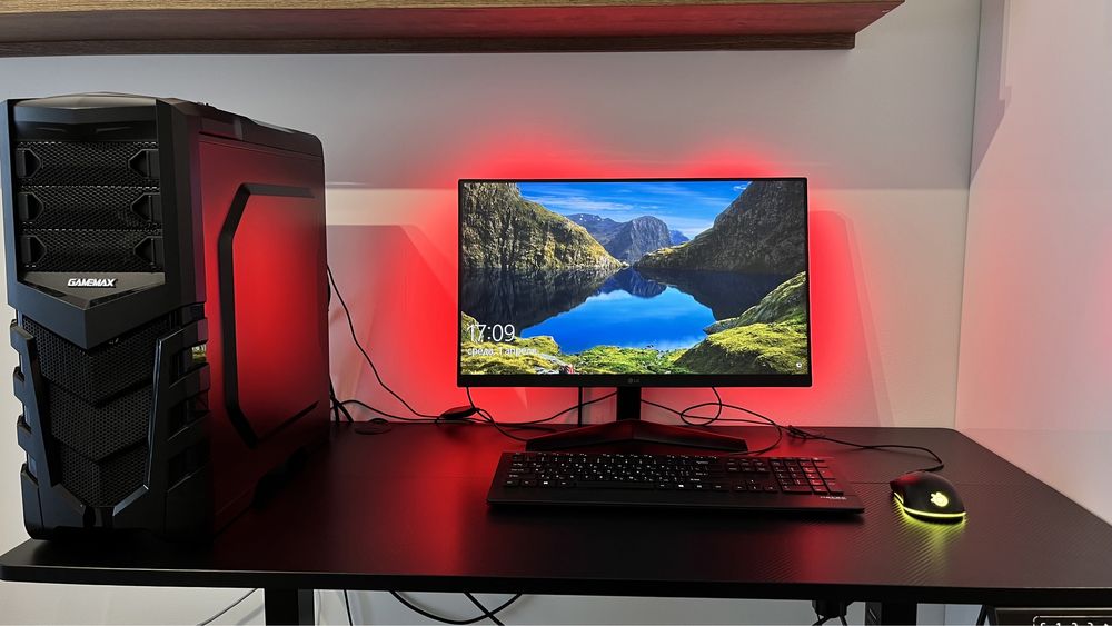 Komputer gamingowy | Ryzen 5 1600 | GTX 1070 Ti | 16GB RAM | SSD 256GB