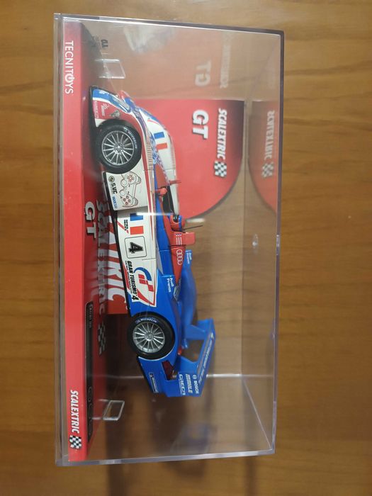 Carrinho de Pista Slot Audi Lemans playstation