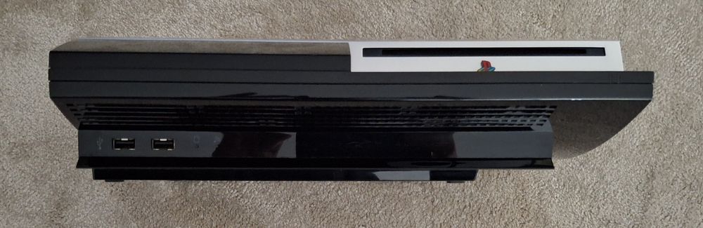 PS3 Fat 40GB (Selo de Garantia Sony) + Comando Original + Jogos