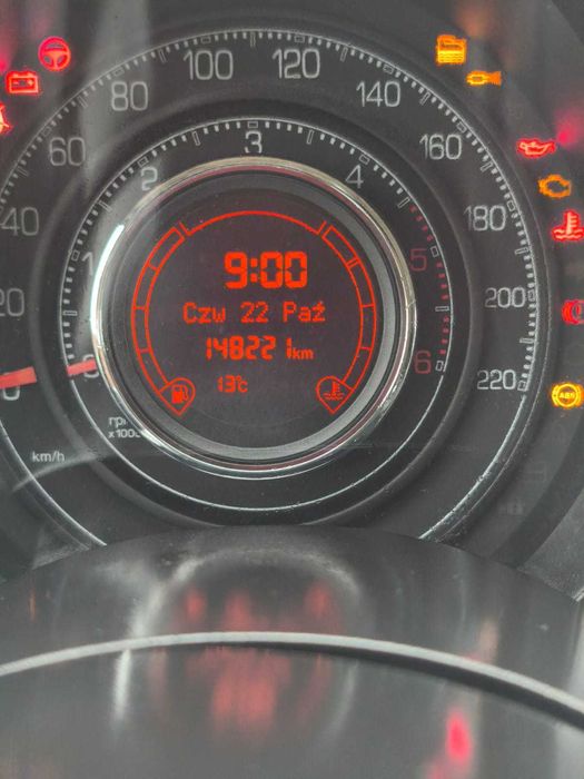 Samochód osobowy Fiat 500