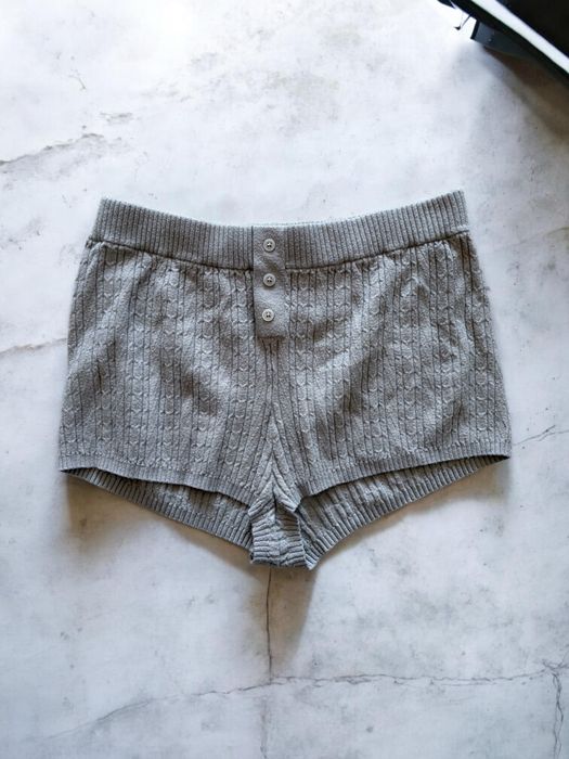 dzianinowe spodenki h&m M