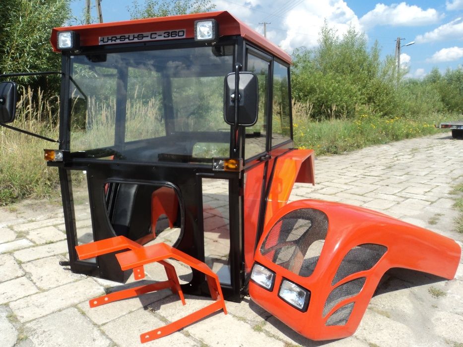 Kabina maska ciagnikowa c330 c360 MF FERUSON ruski RATY 24H transport