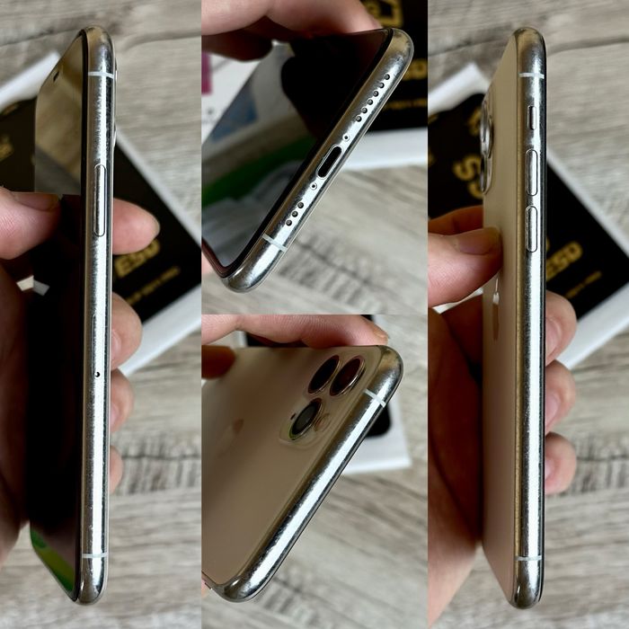 100% акб iPhone 11 pro Neverlock 256 gb Айфон 11 про Gray green