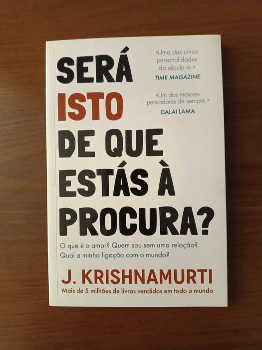 J. Krishnamurti (The Book of Life), Mario Vargas Llosa64309655903235121