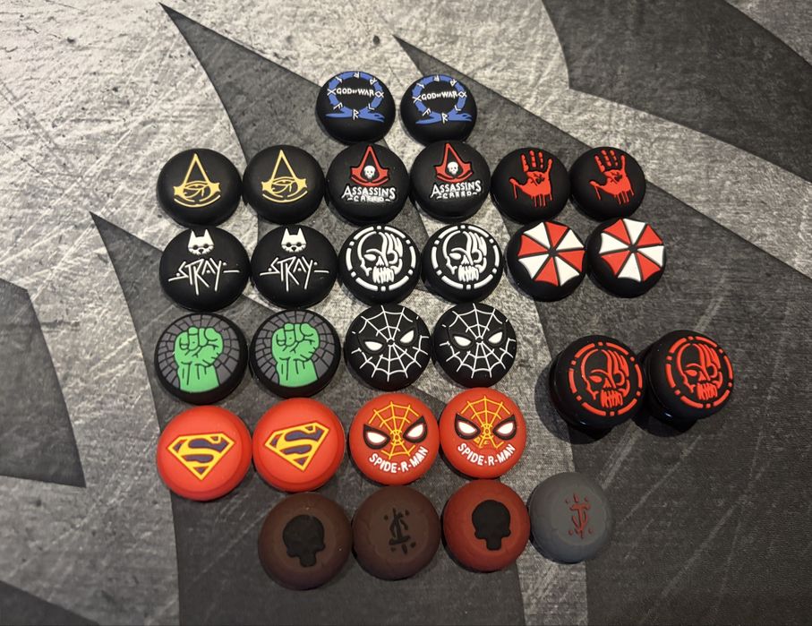 Накладки на стики PS1 - PS5, Xbox 360, Xbox One S, Logitech F710