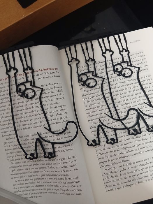 Marcador livro personalizado