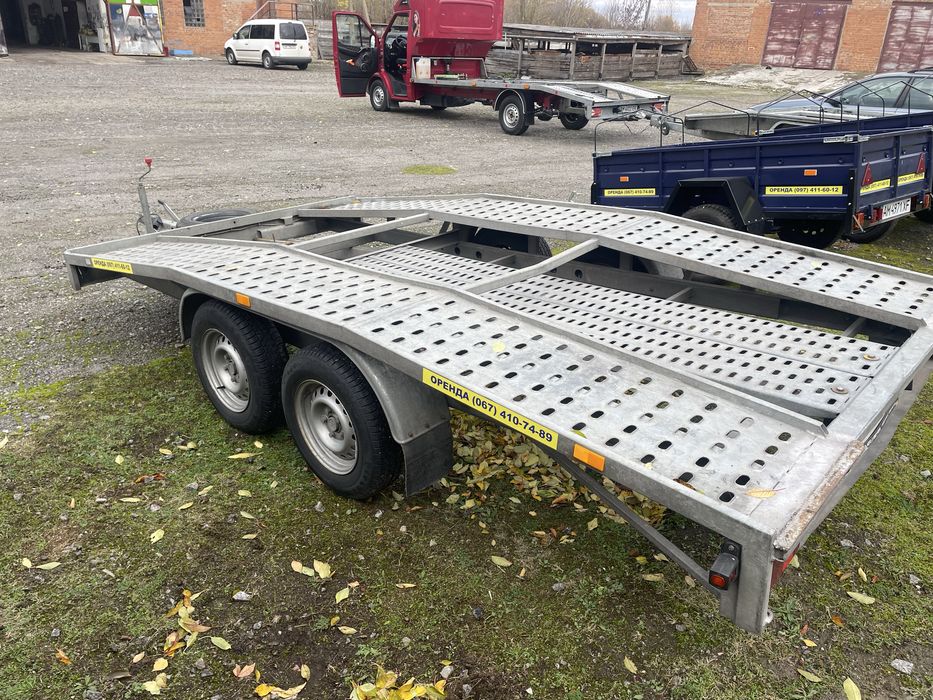 Аренда прицепів,аренда лавети