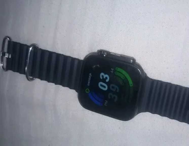 Крутые смарт часы Ultra 2 Smart Pro Black с AMOLED экраном Watch 49 мм