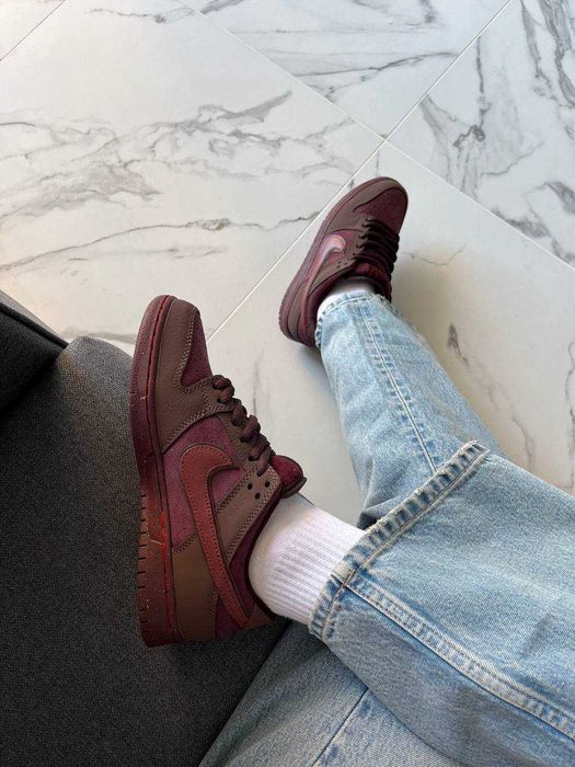 SALE! Nike SB Dunk City Of Love Burgundy 36 37 38 39 40 41 42 43 44 45