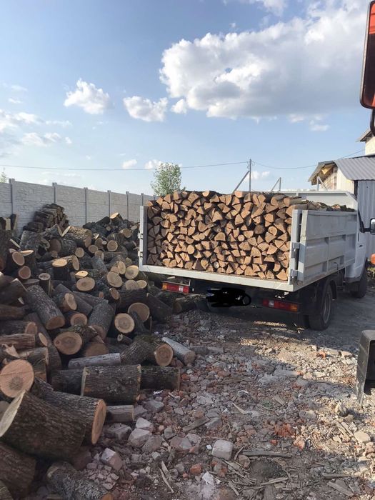 Дрова дубовые колотые без посредников