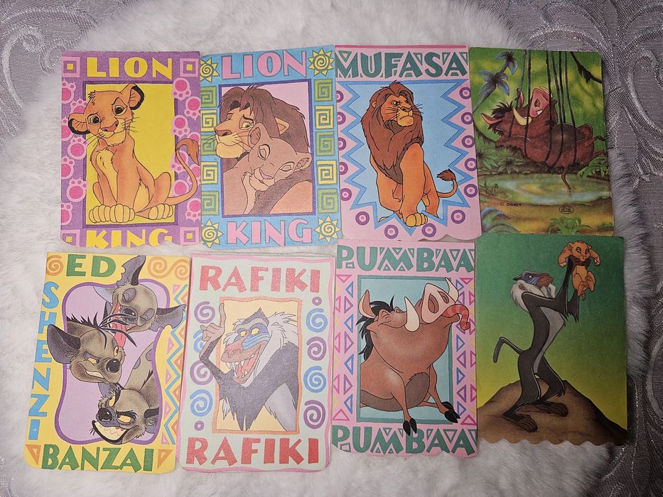 Karteczki do segregatora Król Lew