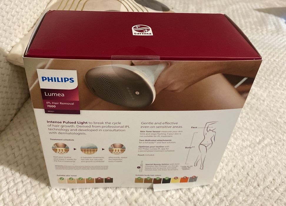 NOWY Depilator PHILIPS Lumea IPL BRI921/00 + Trymer z gwarancją