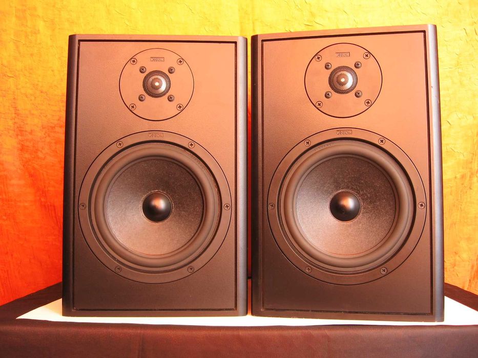 CANTON Kolumny głośnikowe Bi-Wiring solidne,cieżkie,maskownice,wieszak