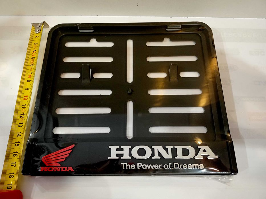 ***Motocyklowa Ramka  do tablicy rejestracyjnej z nadrukiem 3D HONDA