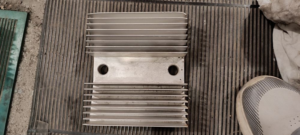 Радиатор охлаждения алюминиевый, для силовых диодов и тиристоров