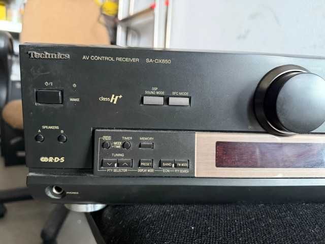 Amplituner TECHNICS SA-DX850 RDS stan bardzo dobry