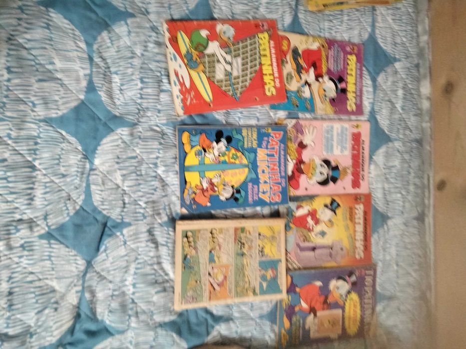 23 revistas antigas banda desenhada Patinhas e Pato Donald