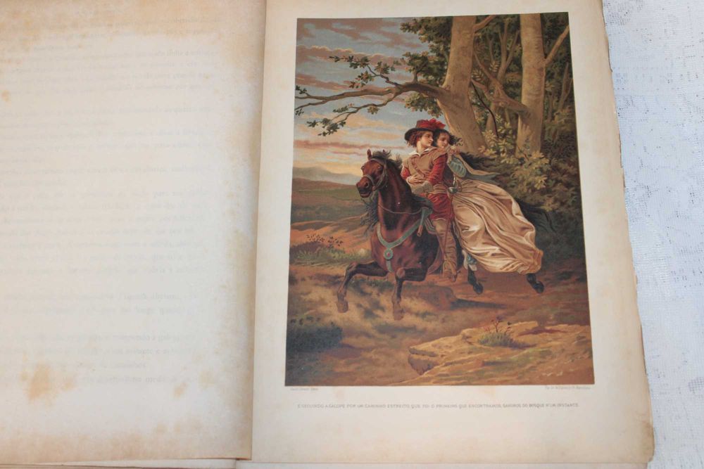 2 Livros História de Gil Braz de Santilhana. 1 edição, de 1885 e 1886
