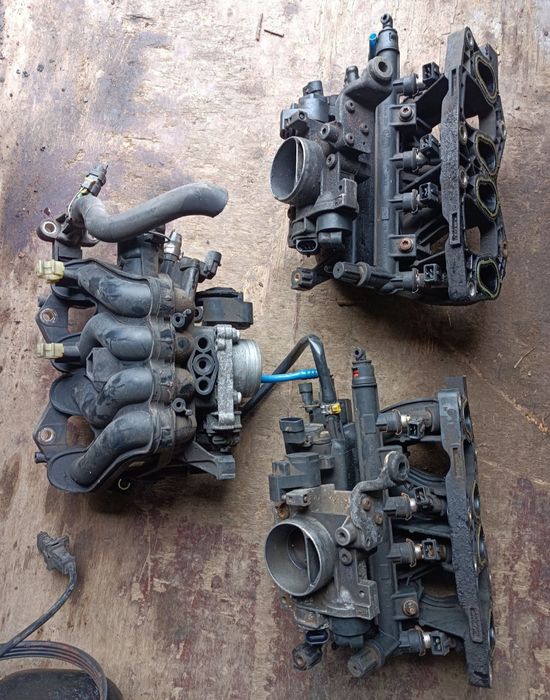 Dolot Seicento kolektor ssący przepustnica listwa wtryskowa wtryski Fiat Panda 1.1 MPI 1108 cm
