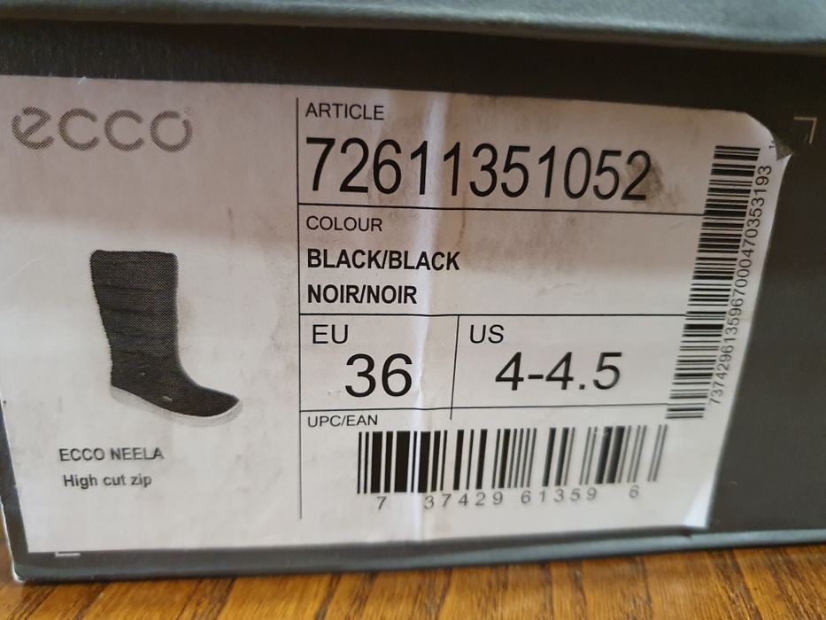 Ecco 36, model Neela GoreTex