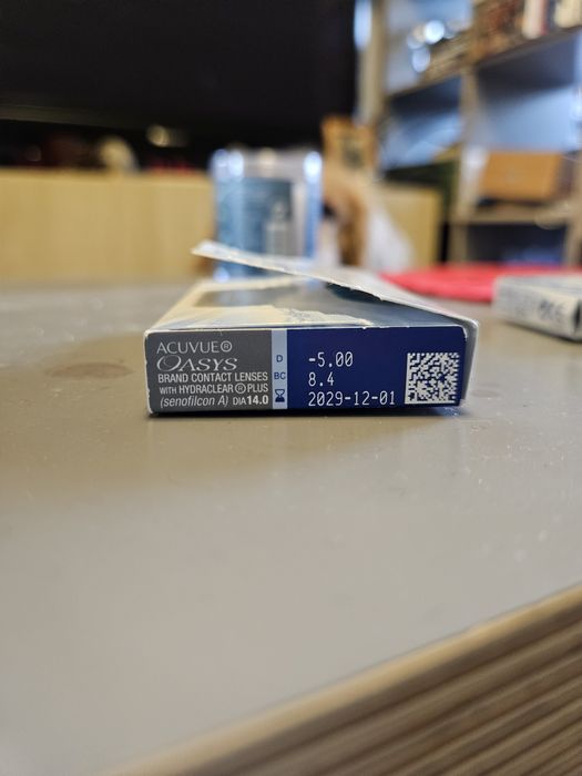 soczewki dwutygodniowe  -5.00 4szt.