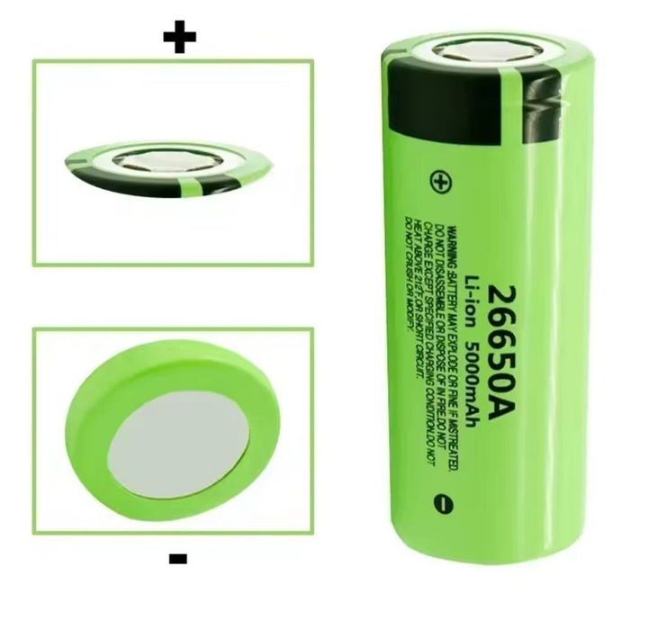 Panasonic  Батарейка Аккумулятор 26650А 3.7V-4.2 V  5000 mah Original