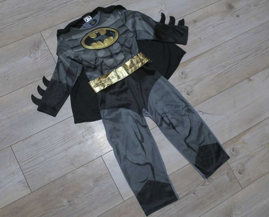 Strój Batman r 98-104, 4-4 lata TU