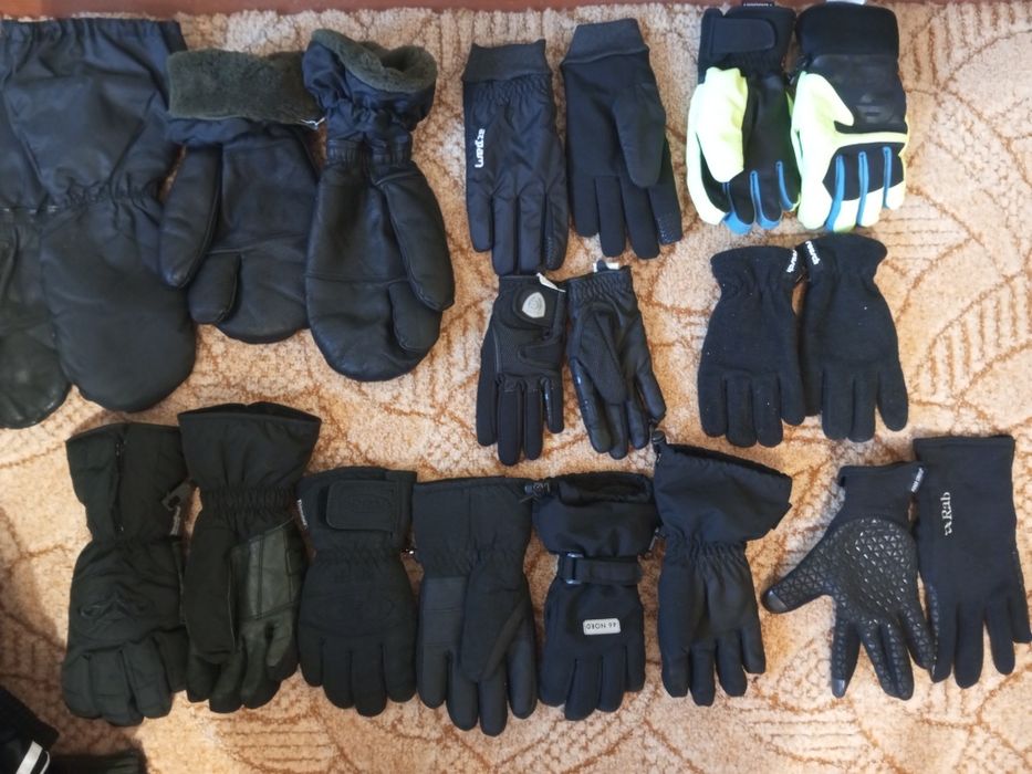 Перчатки варешки краги не дитячі reusch mammut rab  зимові лижні