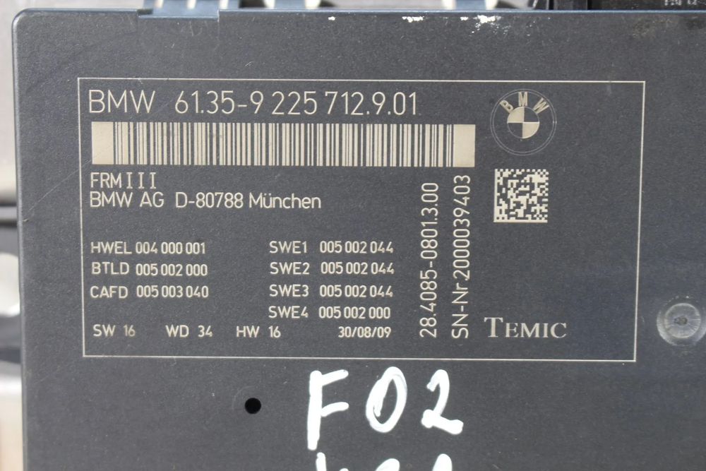 Módulo genérico BMW 7 (F01, F02, F03, F04)