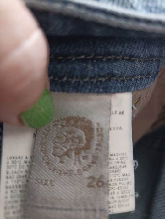 Spodnie jeansowe damskie Diesel matic