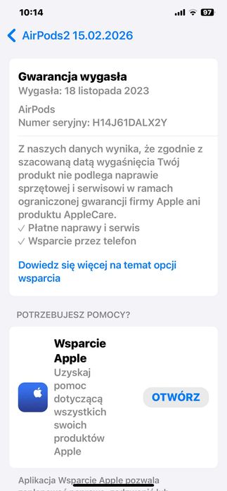 AirPods2 A2031 v6F21