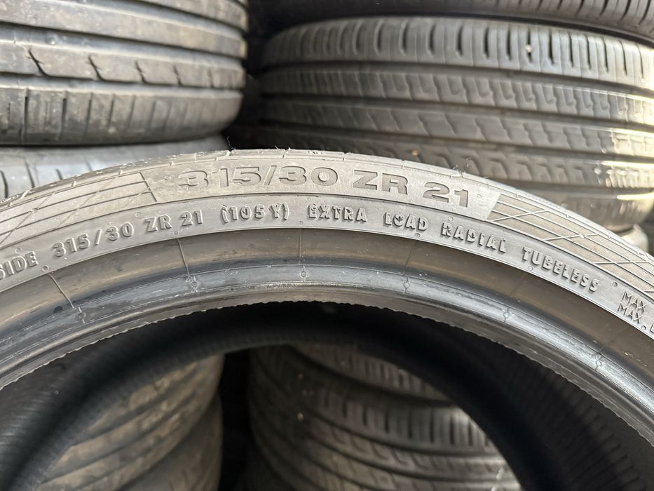 2xContinental 315 30r21., 2021 6.2mm