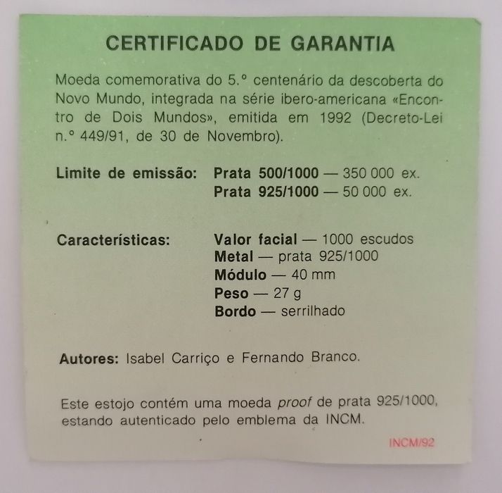 Moeda 1000 escudos