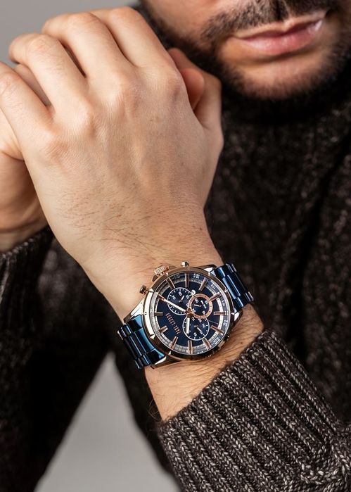 zegarek męski paul lorens pl13605b-6f3