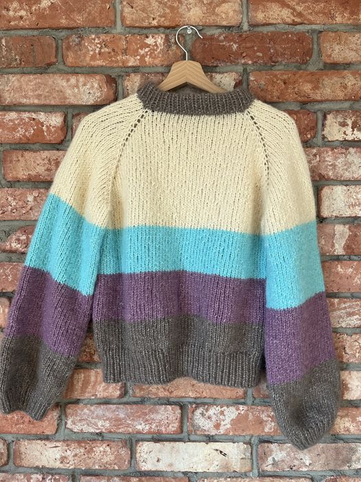 Sweter handmade naturalny skład