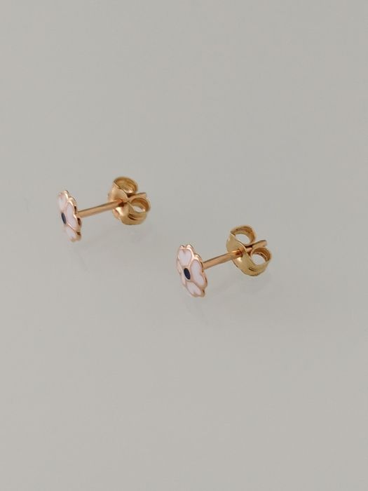 Brincos em ouro de 19,2kt